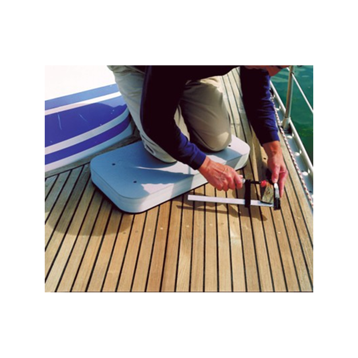 Plastimo Kissenfender, 65x24x8cm, Blau