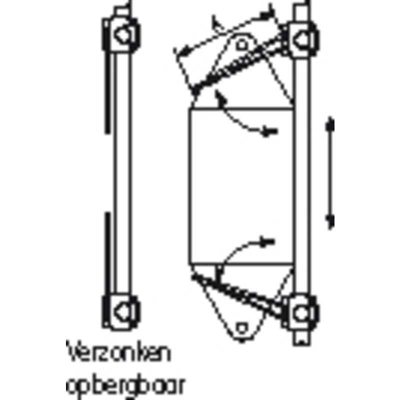 Plastimo Universal Fenderkorb, Für 90-200 mm Fender