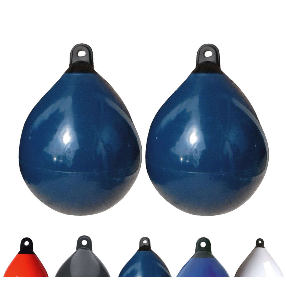 2er- Set Majoni Kugelfender Durchmesser 55 cm, navy
