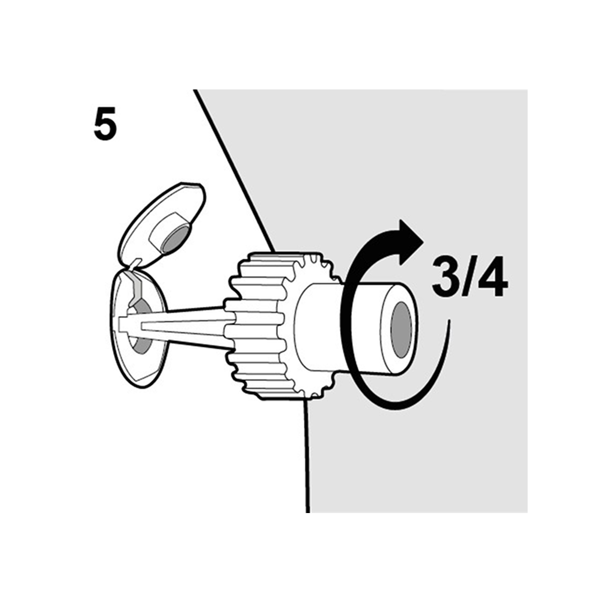 Plastimo Adapter Ø 14mm Für Fender-Ventil