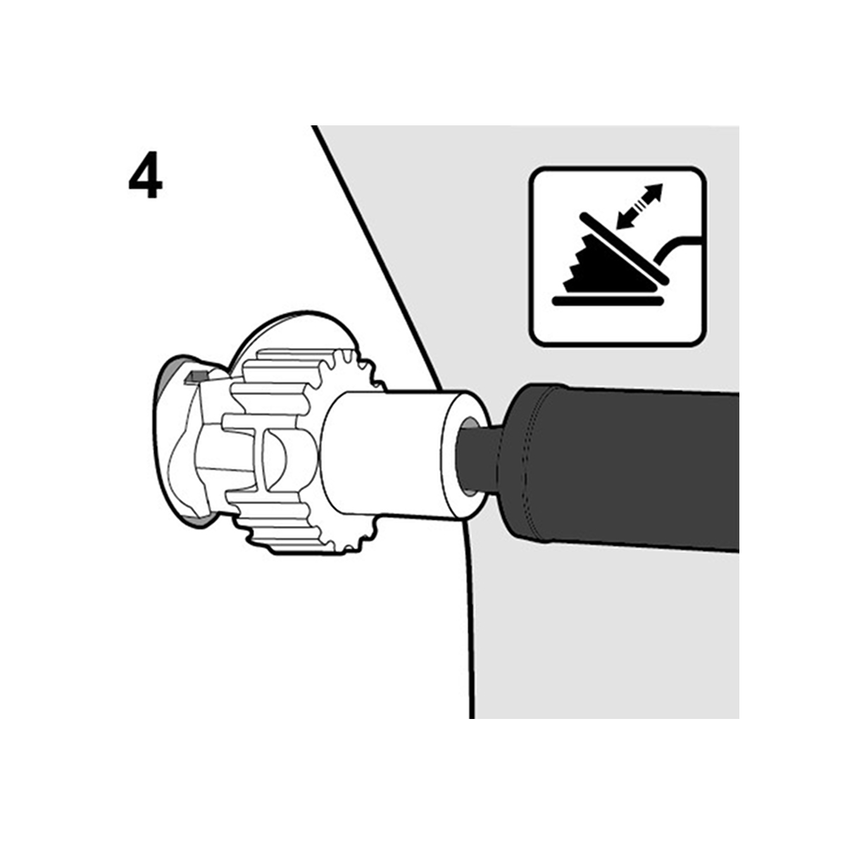 Plastimo Adapter Ø 14mm Für Fender-Ventil