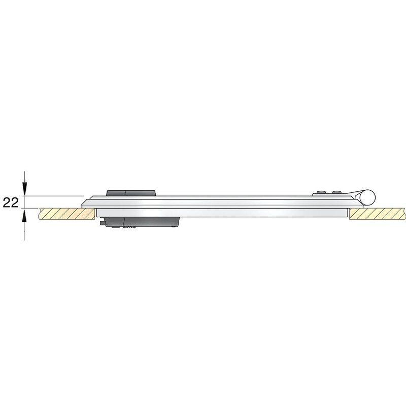Vetus Ventilationsluke Planus PLA30L, CE A2