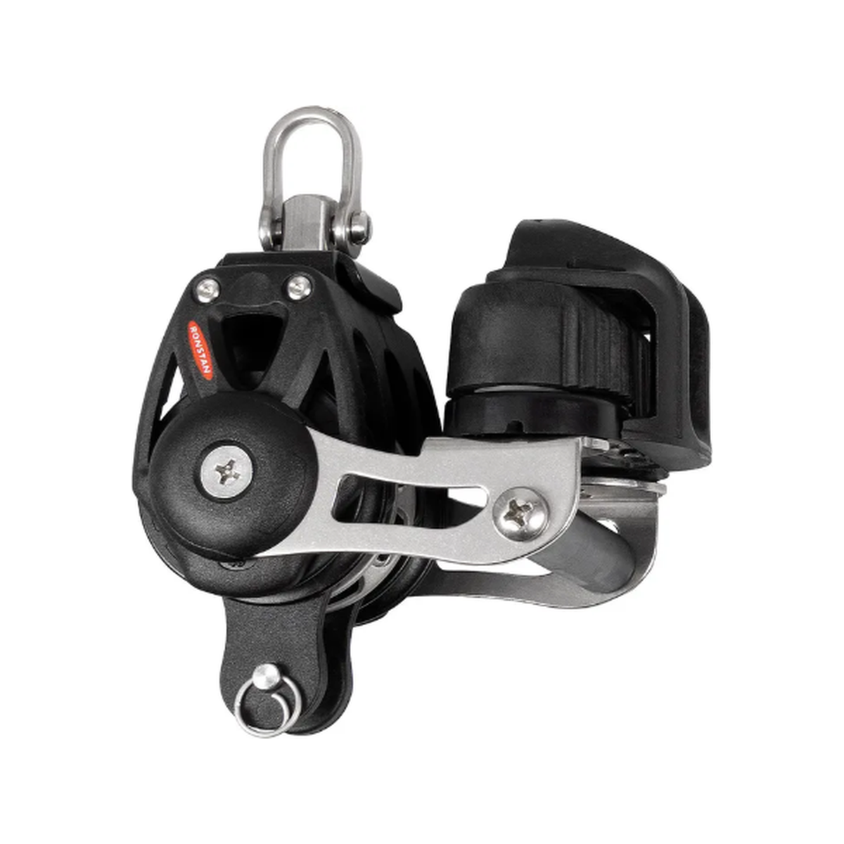 Ronstan S40 RT Orbit Block,Triple,Bkt,Cleat,Swiv.Shackle