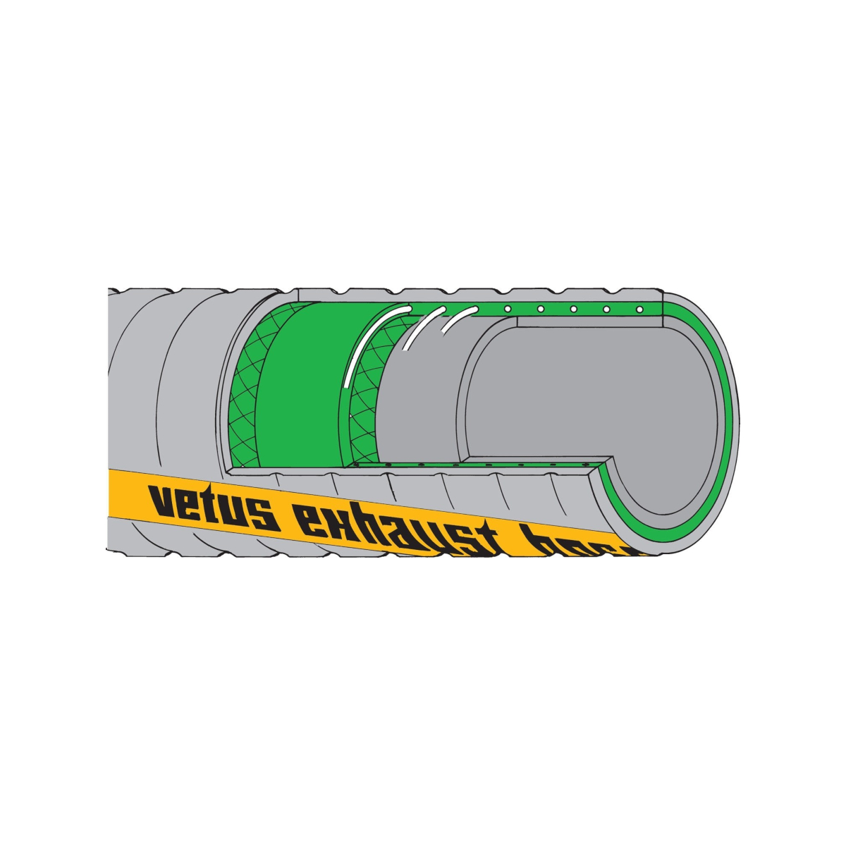 Vetus Auspuffschlauch 203mm