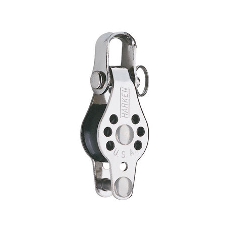 Harken Micro Block 22mm - einscheibig mit Schäkel und Hundsfott