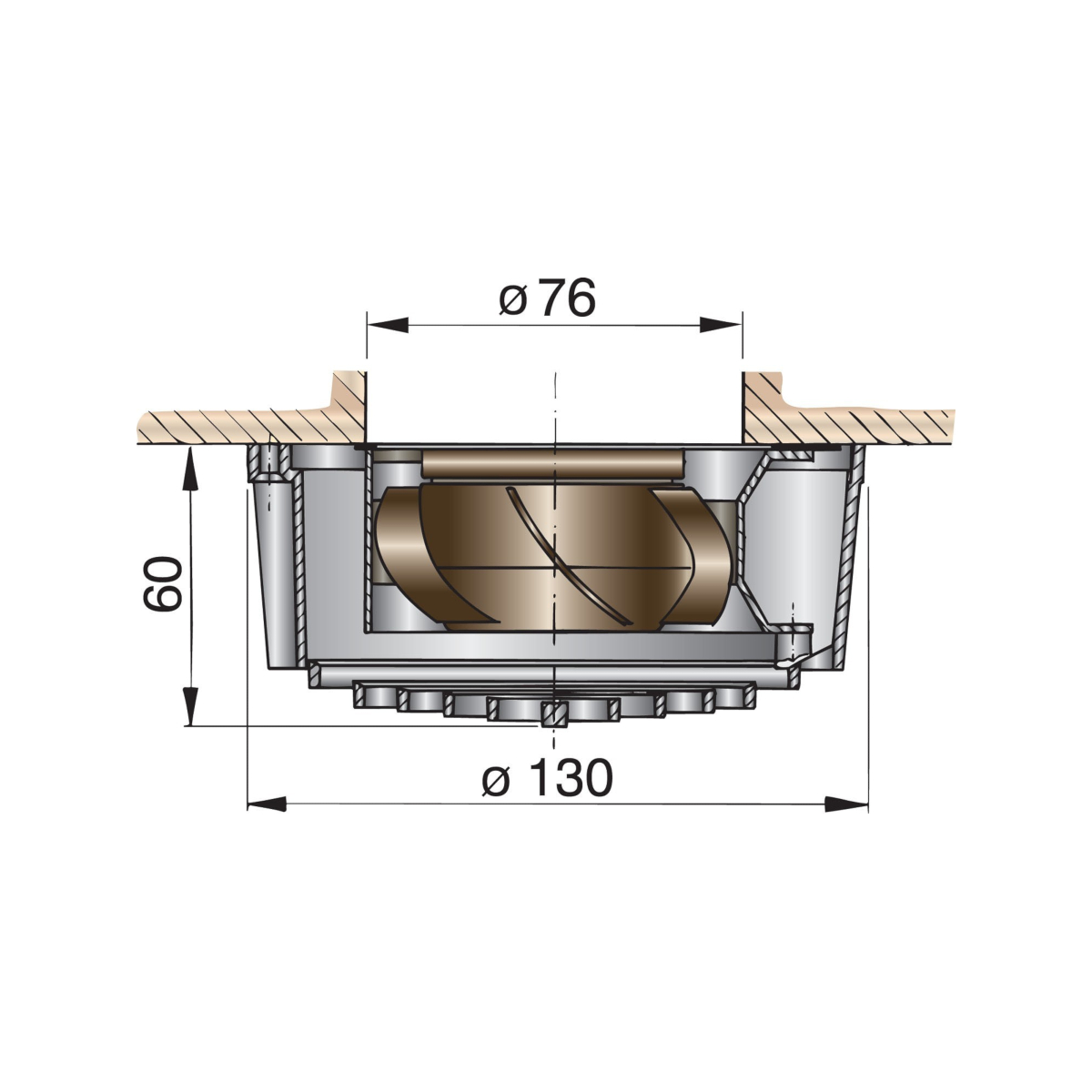 Vetus Ventilator FAN, 24V
