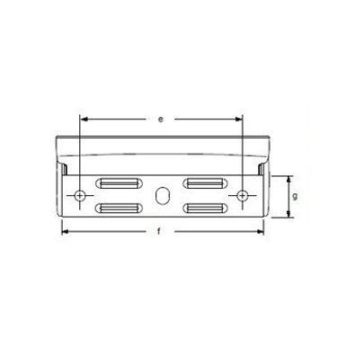 Hella Marine Serie 0950 Sea Hawk XL LED Deckscheinwerfer - Anbau, breitstrahlend, Gehäuse schwarz