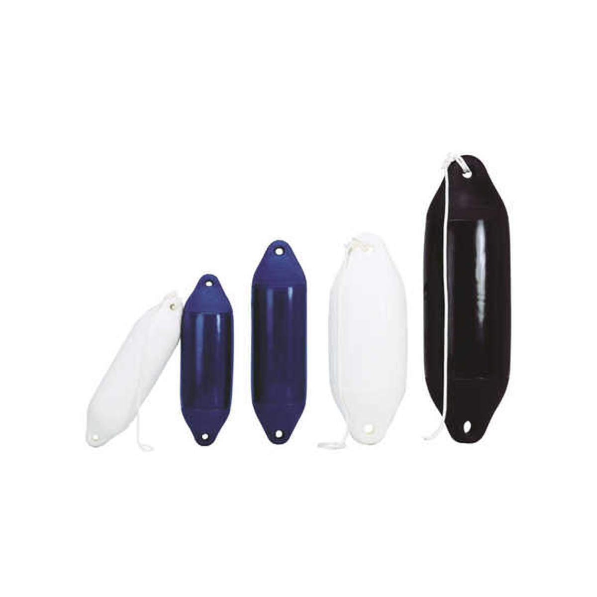 Plastimo Performance Fender, 15x60cm, Schwarz