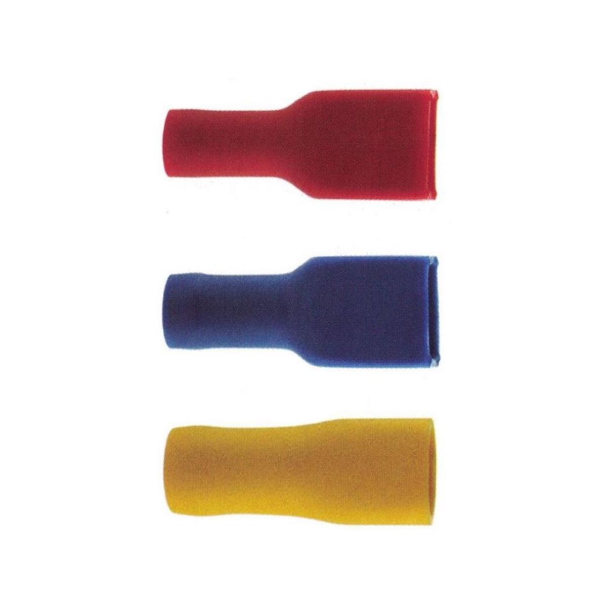 Crosseven Vollisolierte Flachsteckerhülse, Blau Für 1,5-2,5 mm² Kabel-10 Stück