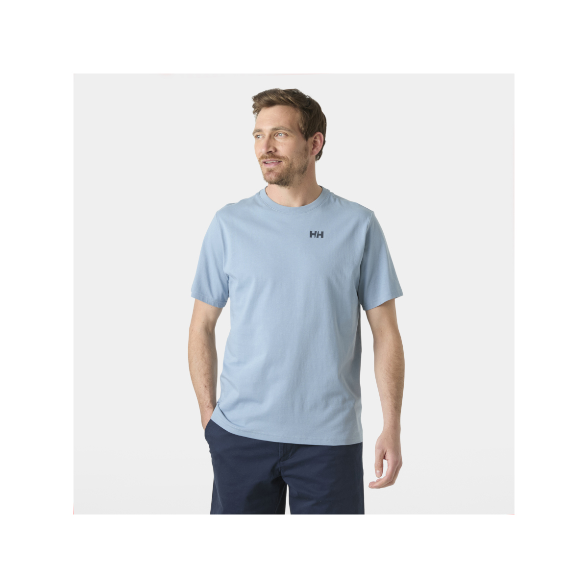 Helly Hansen Shoreline T-Shirt 3.0 Herren hellblau, Größe XL
