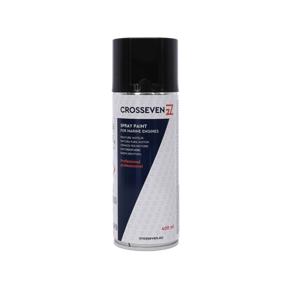 Crosseven Mercury Schwarz Spray, 400 mL