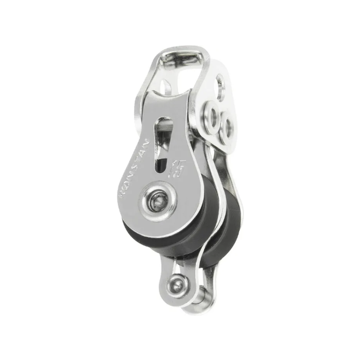 Ronstan S15 BB Block, zweischeibig Hundsfott (kein Schäkel)