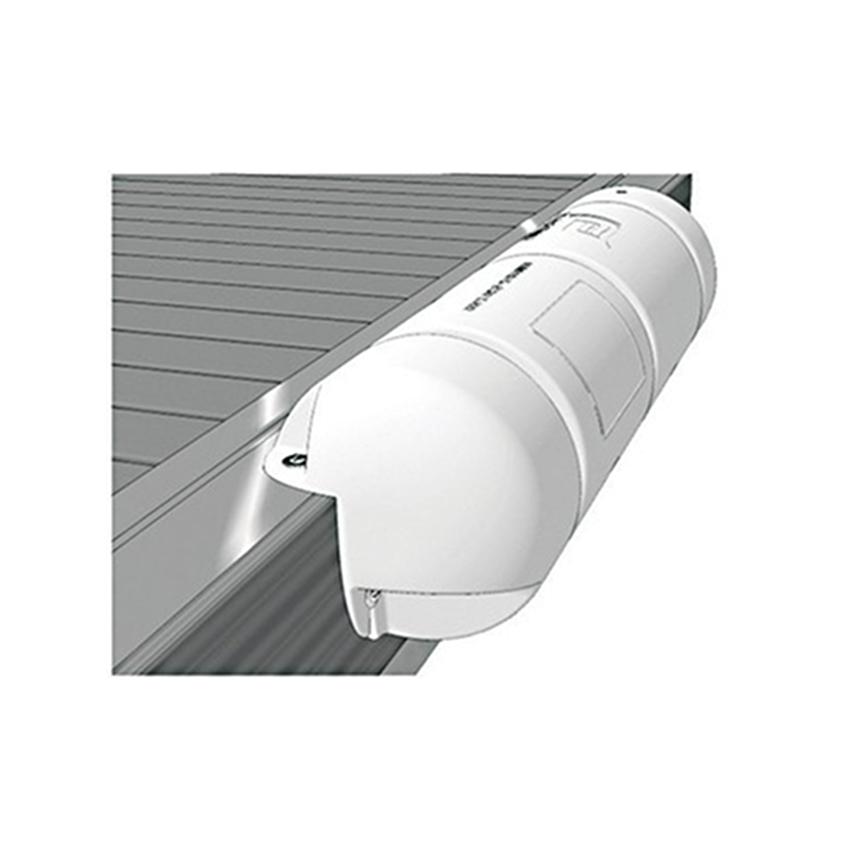 Plastimo Stegfender 3/4, Standard, Blau,25x90cm