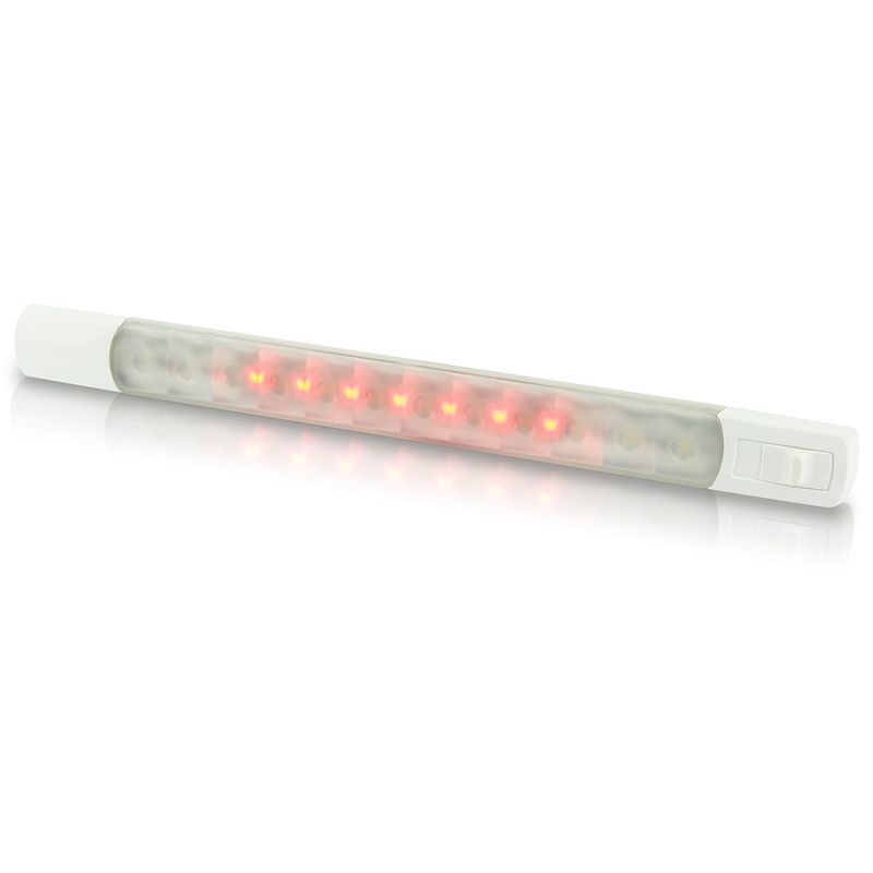 Hella Stufenleuchte, warmweiß/rot, 24V