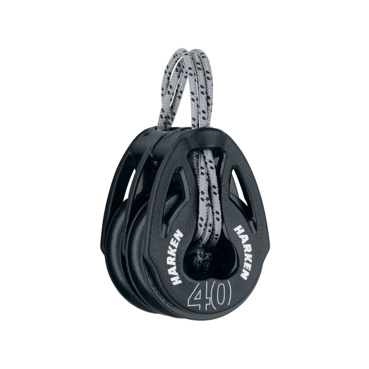 Harken Carbo T2 Block 40mm - zweischeibig mit Looptop
