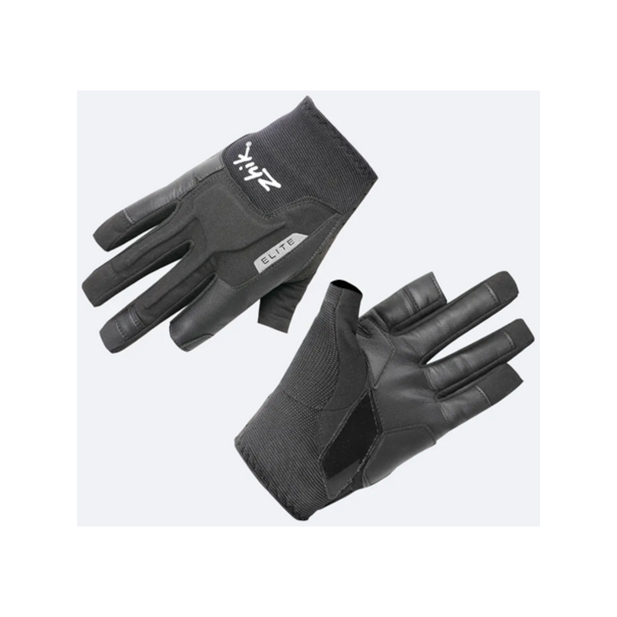 Zhik Elite Segelhandschuhe Langfinger anthrazit, Größe M
