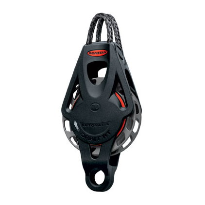 Ronstan Orbit Block Serie 70 RT - einscheibig mit Looptop und Hundsfott, auto