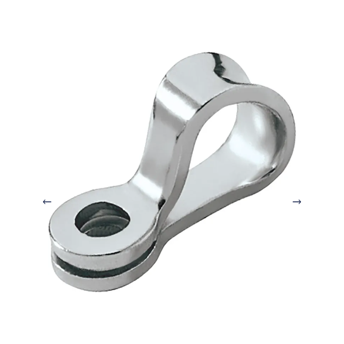 Ronstan Auge, 5mm (3/16') Schraubenloch, 316 Niro