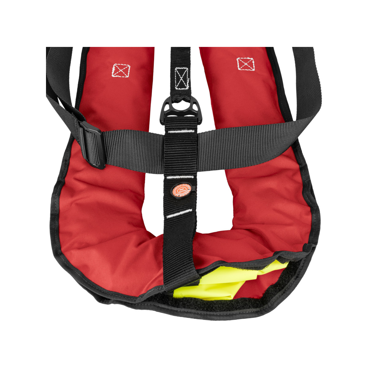 2er-Set 12skipper Automatik-Rettungsweste 300N ISO mit Harness, rot inkl. 2 Wartungskits