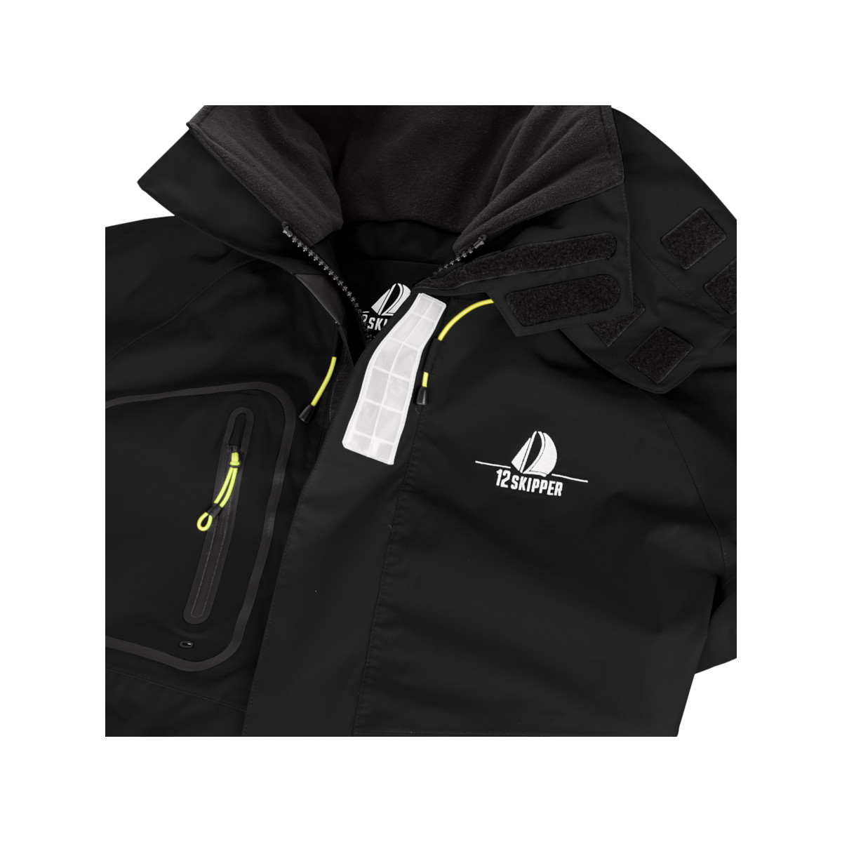 12skipper Magellan Offshore Segeljacke Unisex schwarz, Größe L