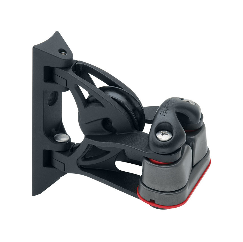 Harken 40mm Carbo Block - kippender Umlenk-Block mit 150 Klemme