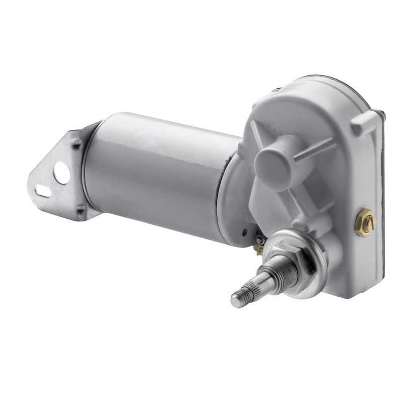 Vetus Scheibenwischermotor, lange Welle, 24V