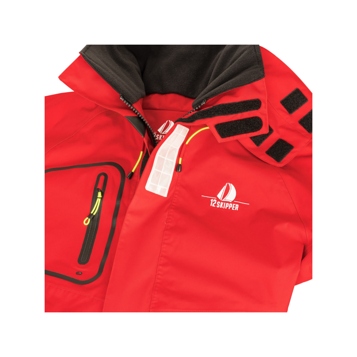 12skipper Magellan Offshore Segeljacke Unisex rot, Größe L