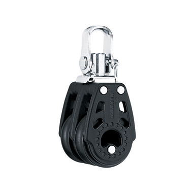 Harken 29mm Carbo Block - zweischeibig mit Wirbelschäkel