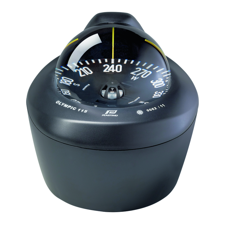 Plastimo Kompass Olym115 Schwarz Encas 45°,Rse Con