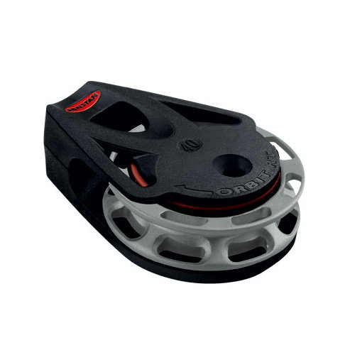 Ronstan Orbit Block Serie 40 RT - einscheibig liegend, rechtsdrehend, auto