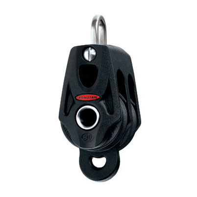 Ronstan Orbit Block Serie 30 BB - zweischeibig mit Schäkel und Hundsfott