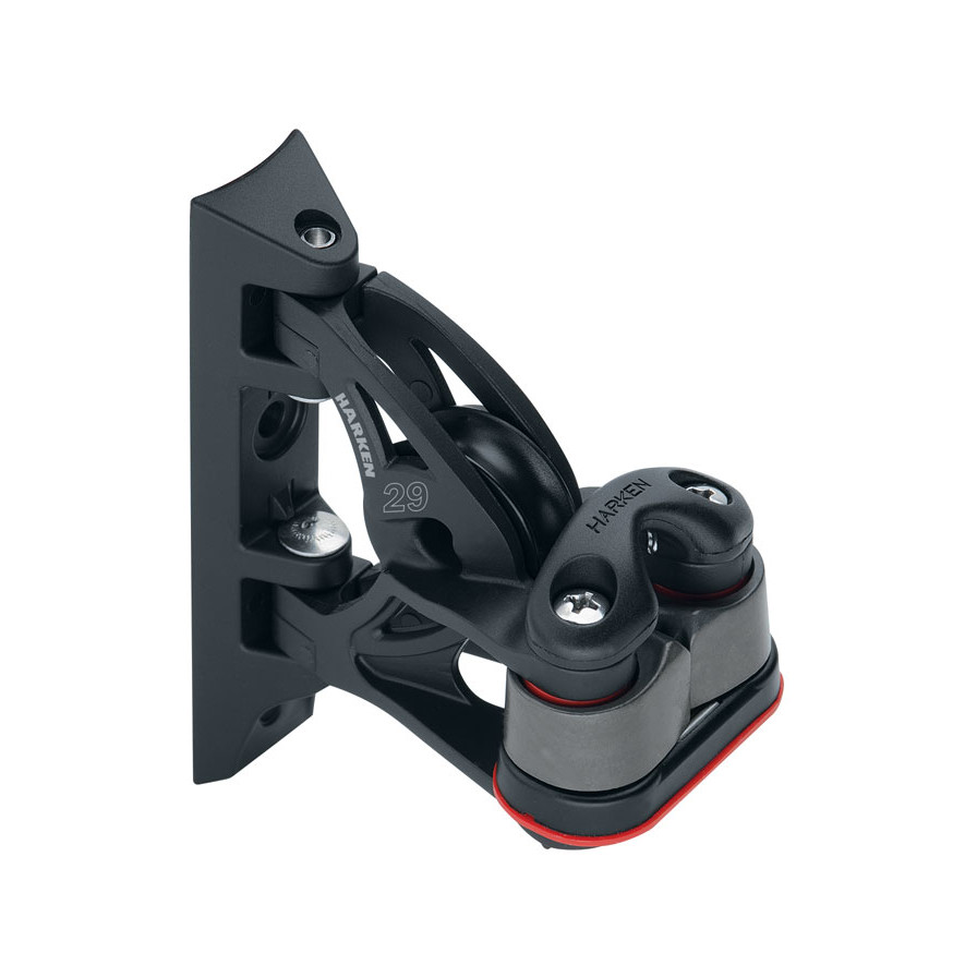 Harken 29mm Carbo Block - kippender Umlenk-Block mit 468 Klemme