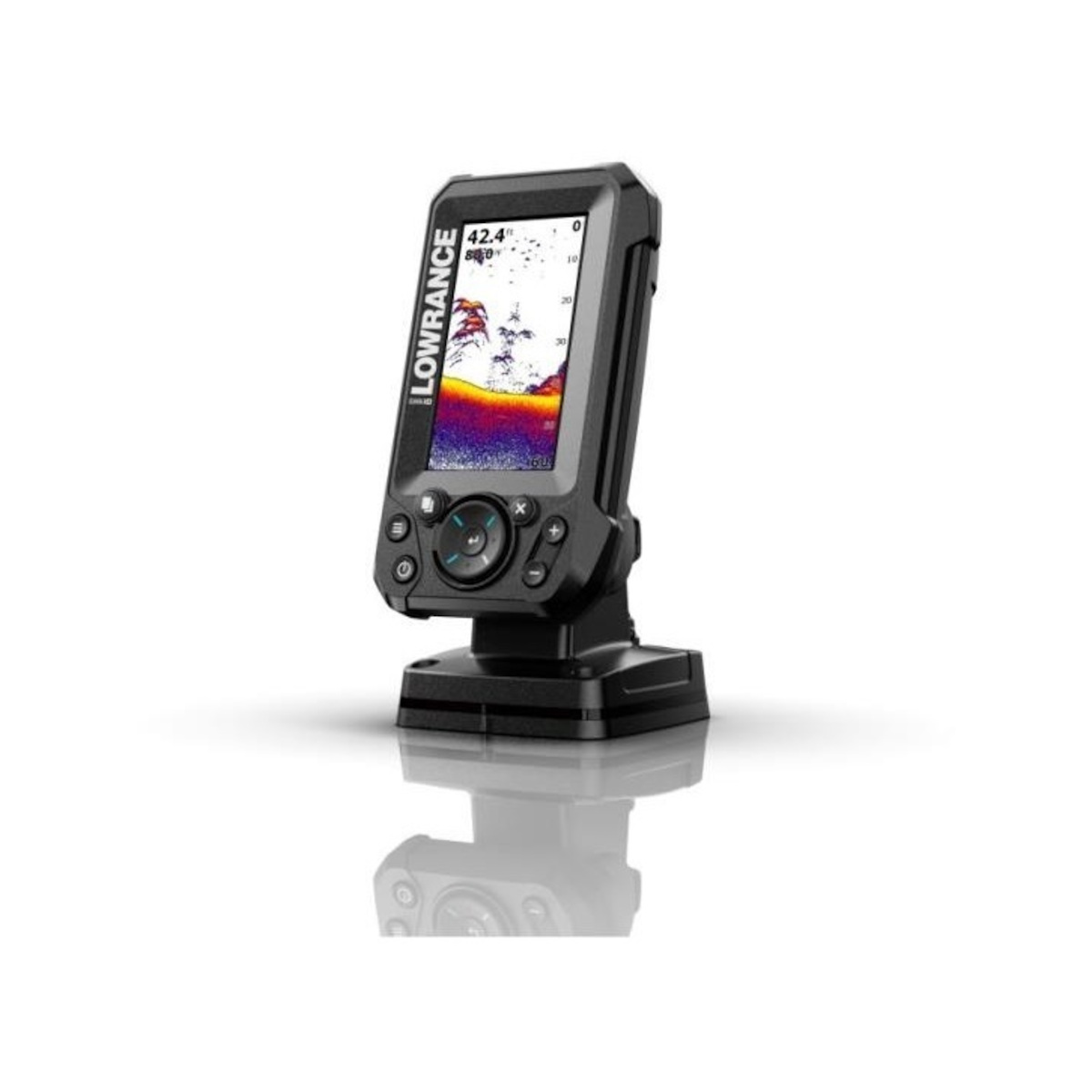 Lowrance Eagle 4"x Kartenplotter inkl. Bullet Skimmer-Geber
