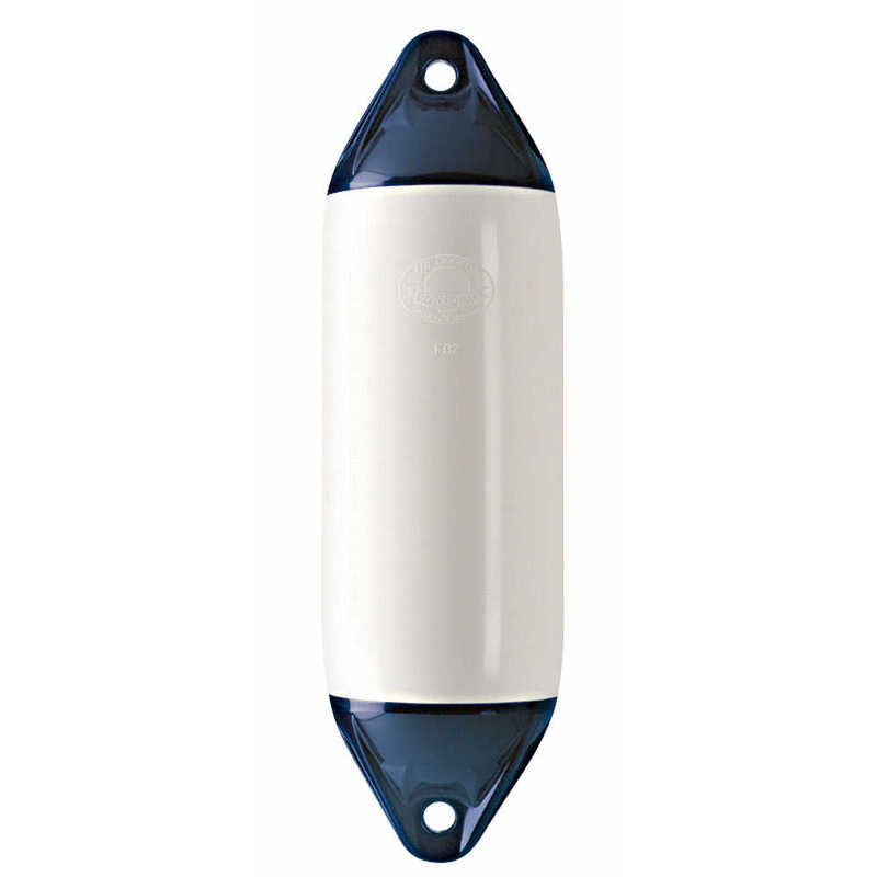 Plastimo Langfender F8, Weiss/Blau, 37,5x147,5
