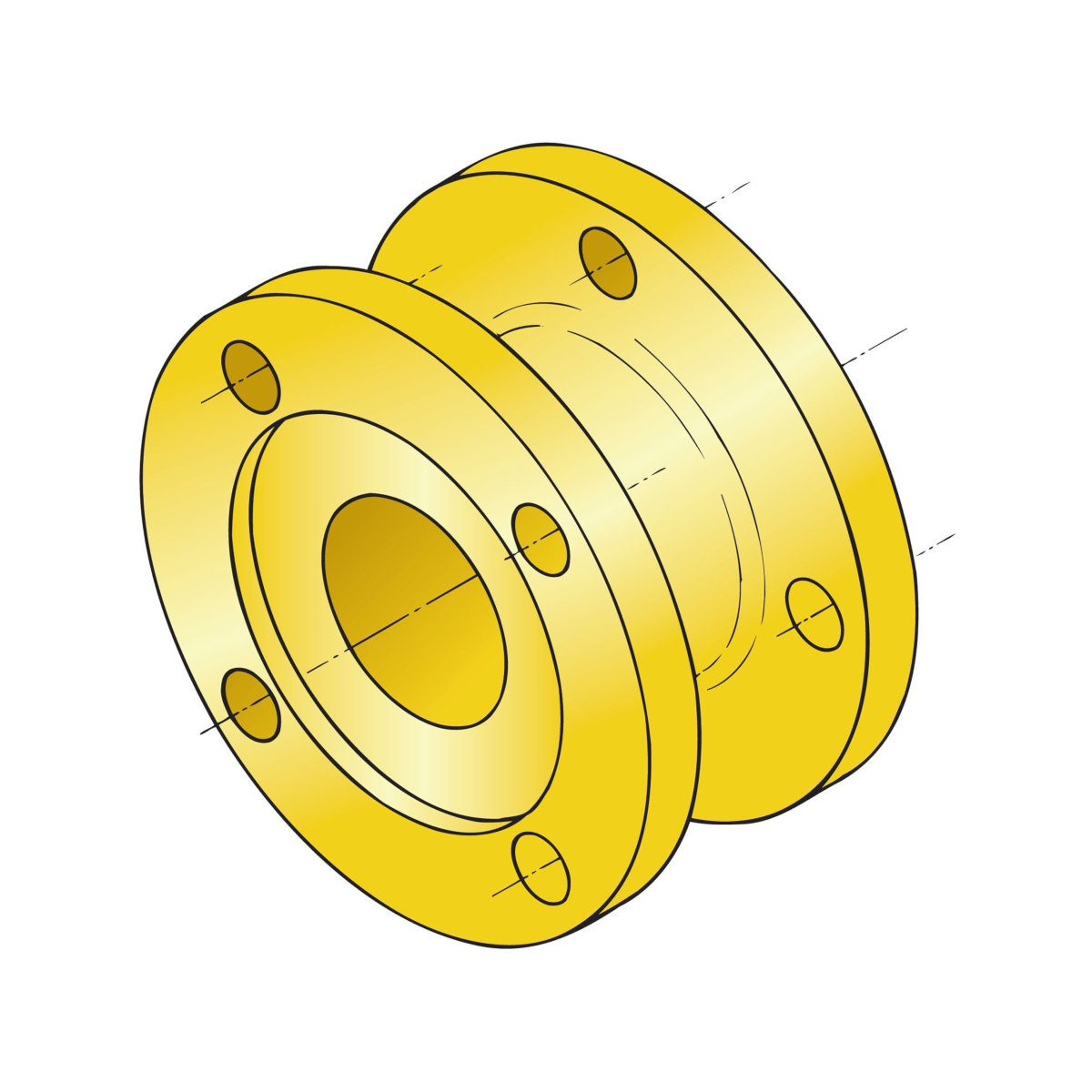 Vetus Adapterflansch 2