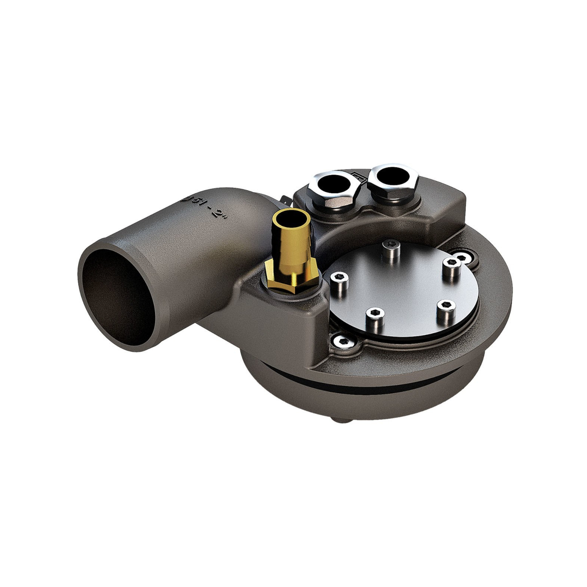 Vetus Treibstoffanschlußsatz Einlass 38mm-10mm