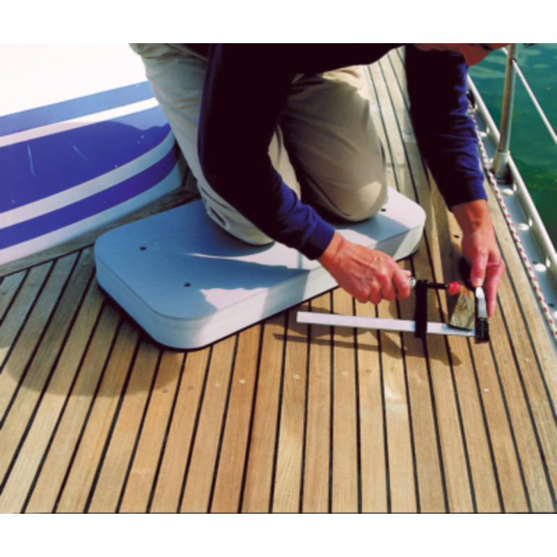 Plastimo Kissenfender, 95x31x8cm, Grau