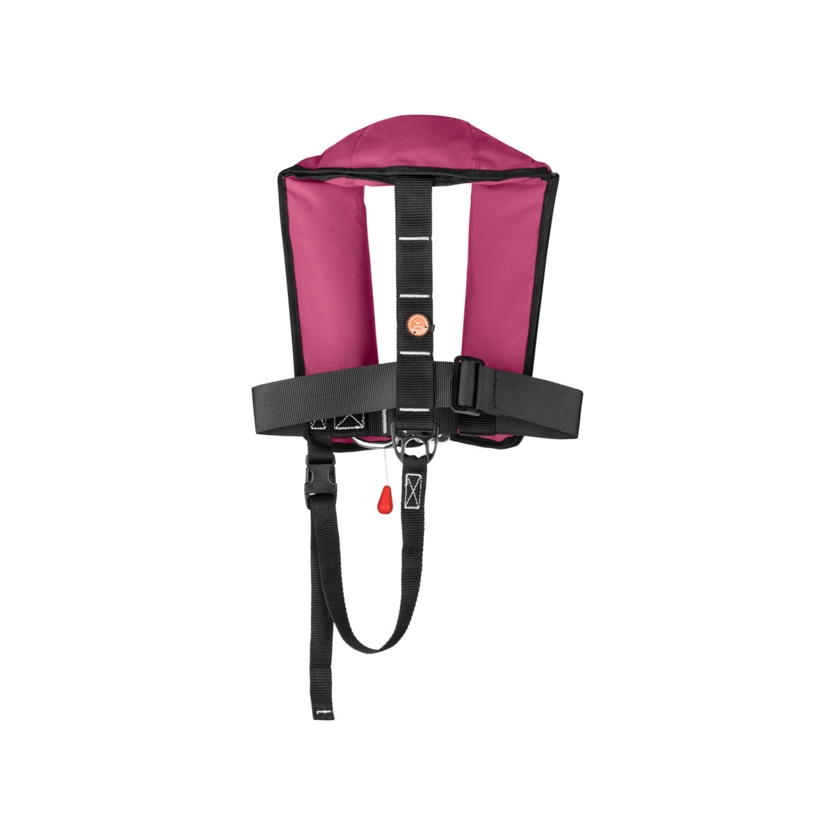 12skipper Kinder-Automatikweste 150N ISO mit Harness, pink