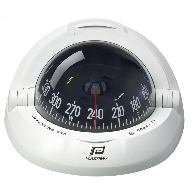 Plastimo Kompass Off115 Weiss Einbau,Weiss Concave R