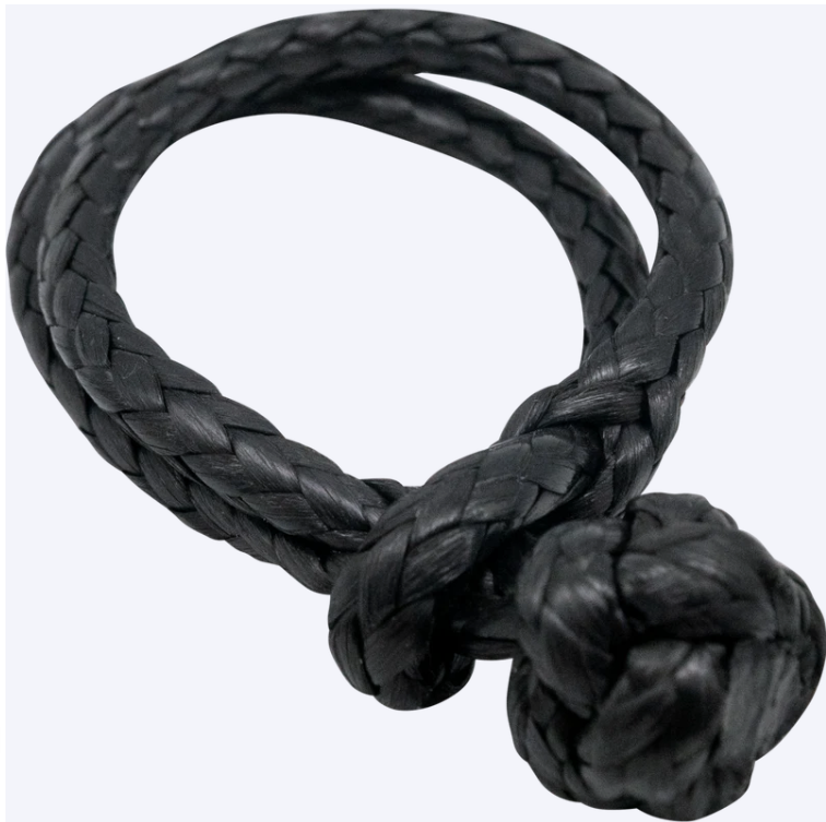 Sprenger Tauwerkschäkel, doppelt, schwarz, 5mm