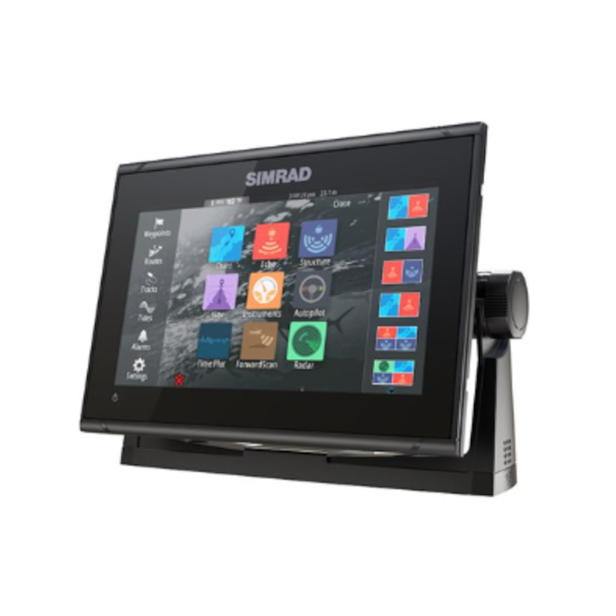 Simrad GO9 XSE Kartenplotter mit Touch-Display