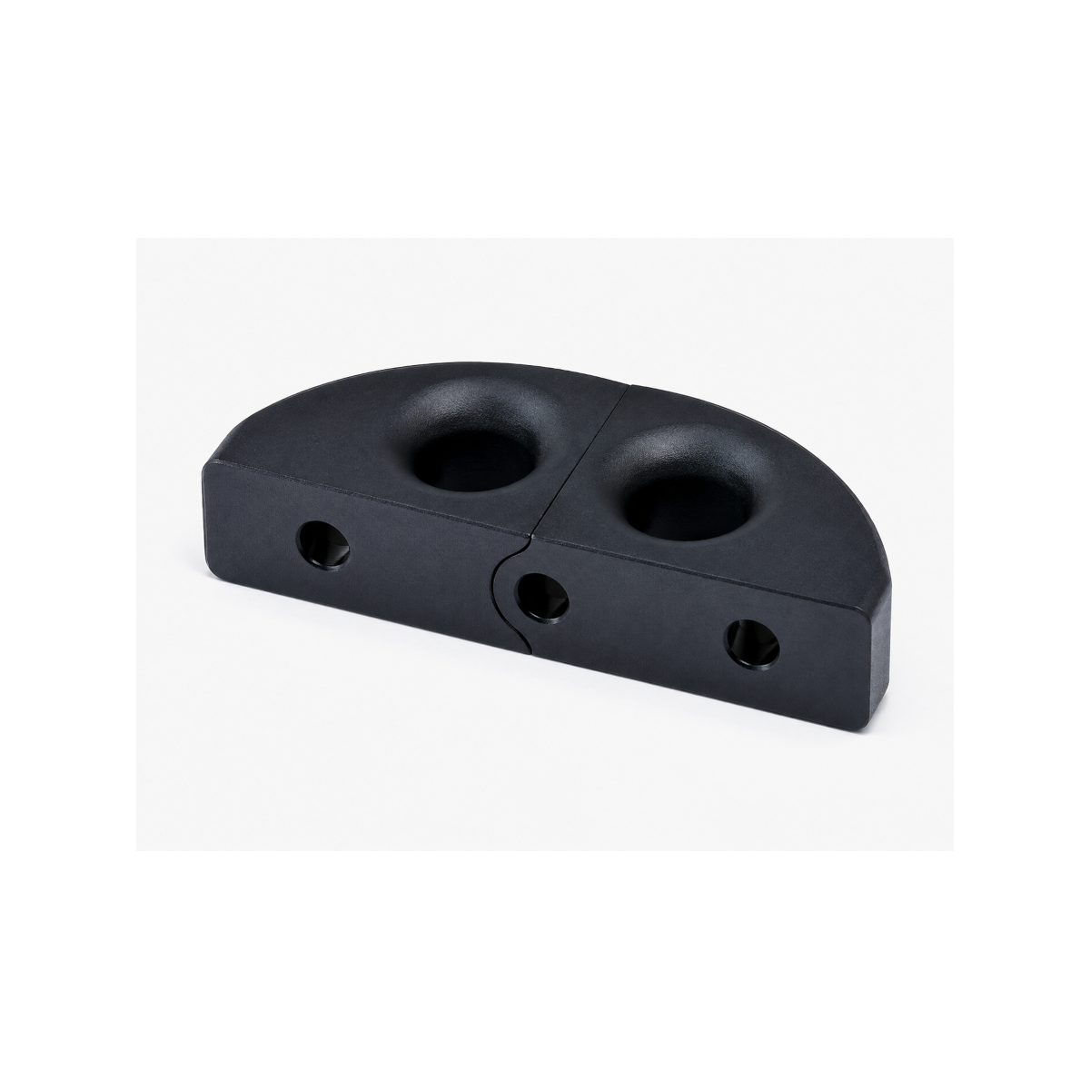 LOOP Organizer Leinenführung 82 x 26 mm, zweifach, Basiskomponente mit Durchgangslöchern