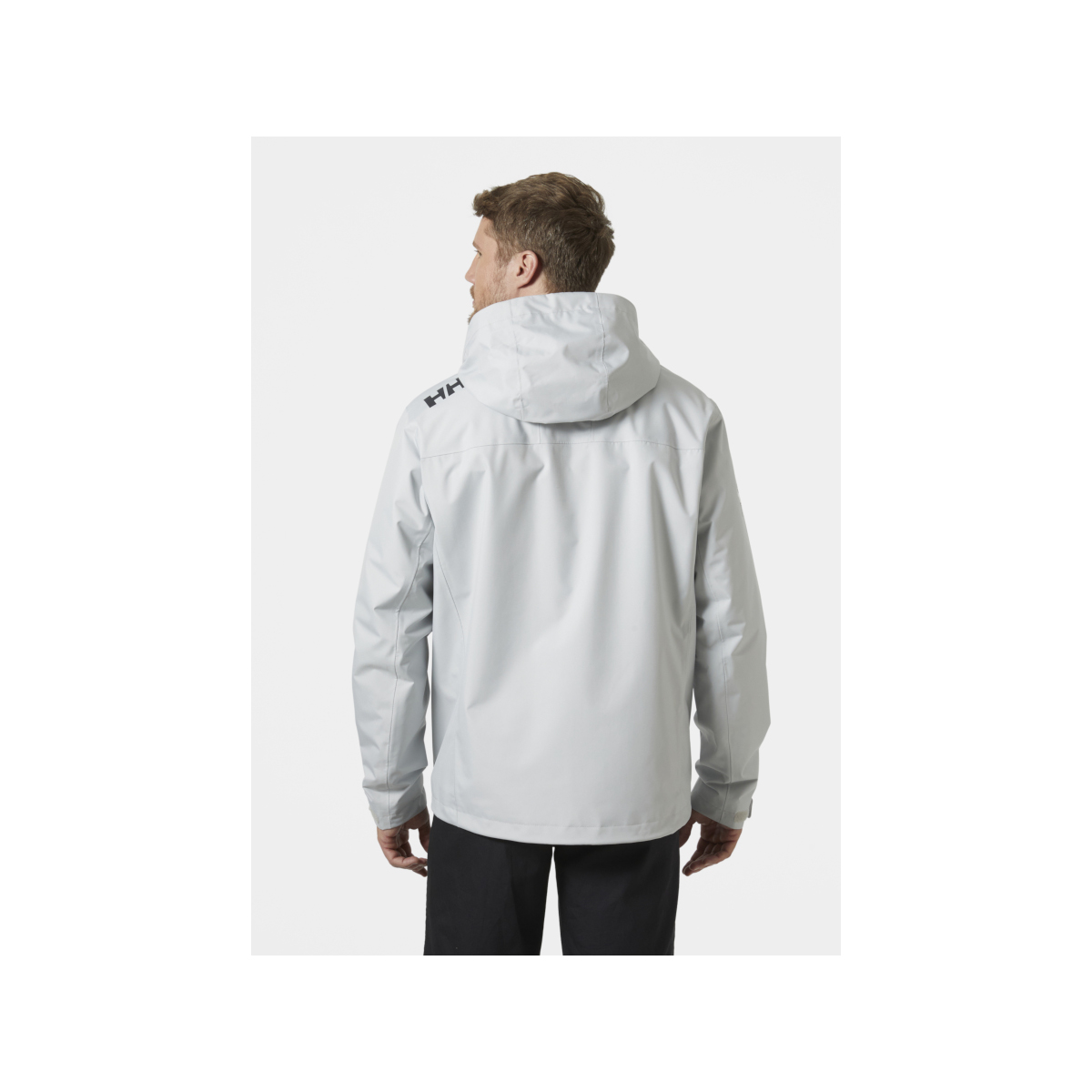 Helly Hansen Crew Hooded Midlayer Segeljacke 2.0 Herren grau, Größe XL