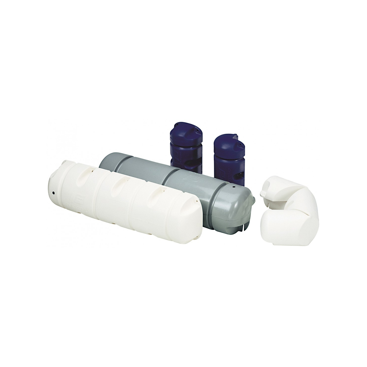 Plastimo Stegfender 3/4, Standard, Weiß,25x90 cm