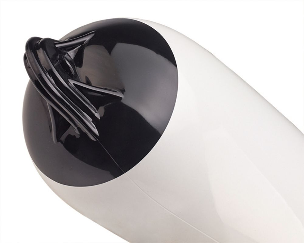Plastimo Solid Black Head Fender 20x75+Logo