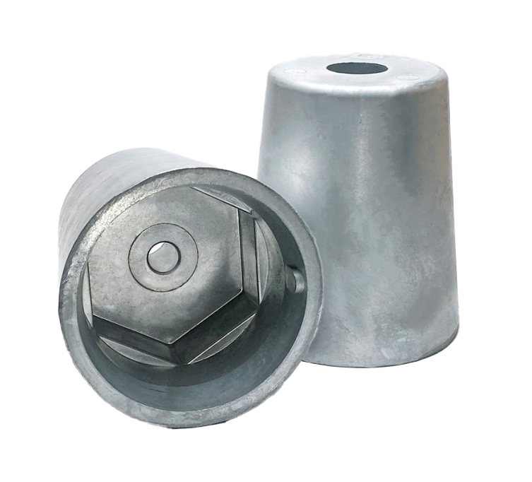 Crosseven Opferanode Zink konisch hexagonal 35mm