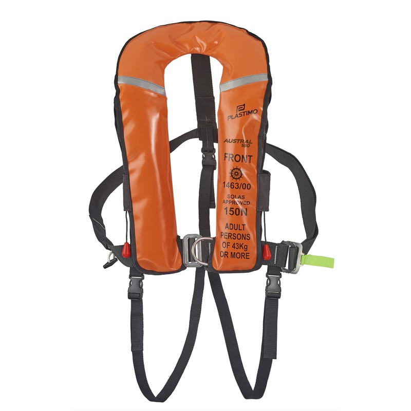 Plastimo Rettungsweste Austral 180 Hr, Orange, S