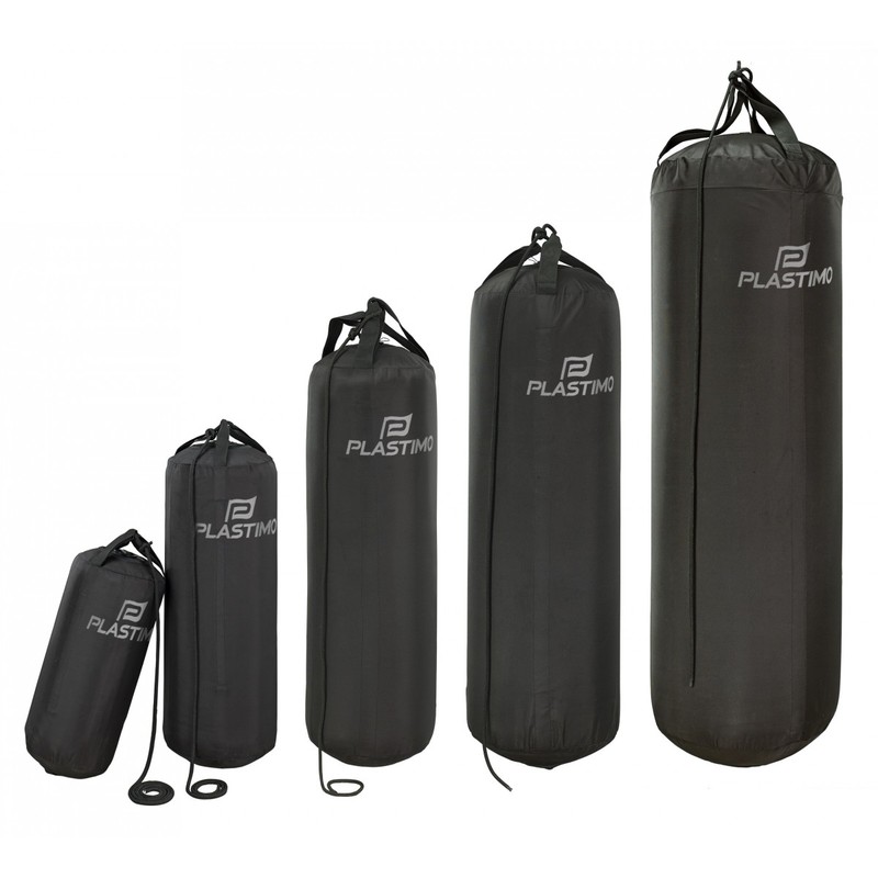 Plastimo Fender, Schwarz, 40x120 Cm