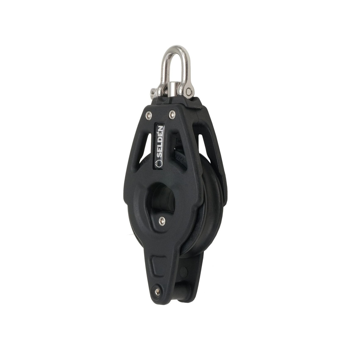 Seldén BBB60 Einscheibiger Kugellagerblock Heavy Duty - Ausführung Mit Wirbelschäkel und Unterbügel