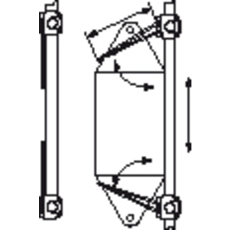 Plastimo Universal Fenderkorb, Für 90-200 mm Fender